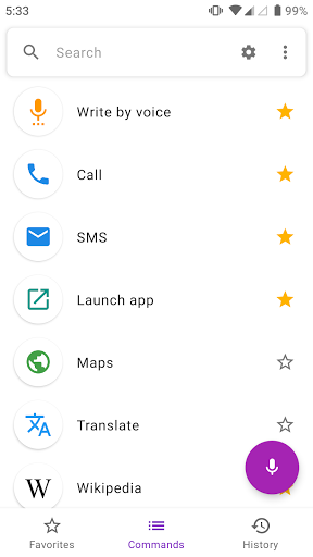 Voice Search - Image screenshot of android app