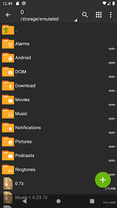 ZArchiver - عکس برنامه موبایلی اندروید