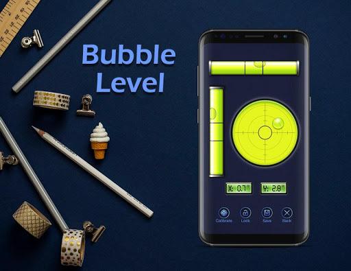 Ruler, BubbleLevel, AngleMeter - Image screenshot of android app