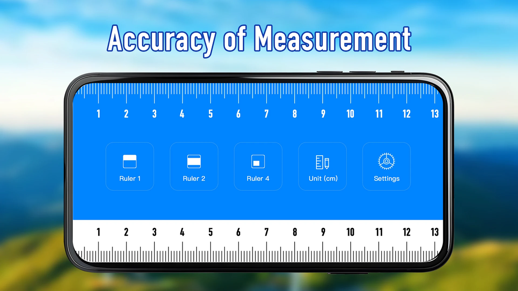 Ruler - عکس برنامه موبایلی اندروید