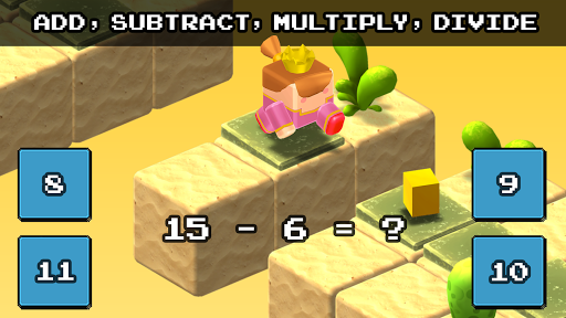 Math Jumps: Math Games - Gameplay image of android game