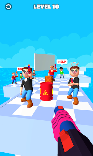 Run Shoot Run! - Gameplay image of android game