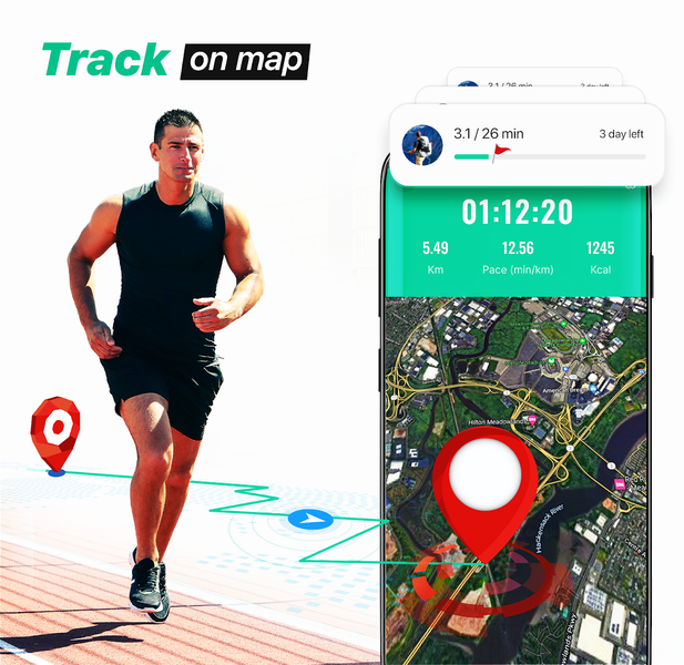 Run Tracker - Run Weight Loss - عکس برنامه موبایلی اندروید