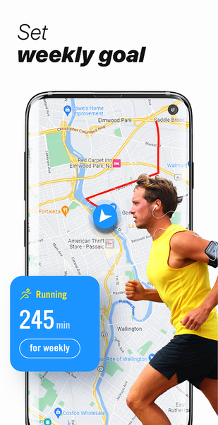 Run Tracker - Run Weight Loss - عکس برنامه موبایلی اندروید