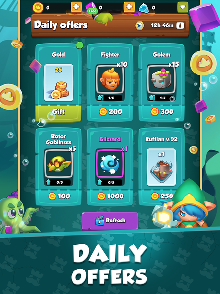 Rush Arena: PvP Tower Defense - Gameplay image of android game