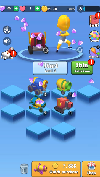 Cannon Runner - عکس بازی موبایلی اندروید