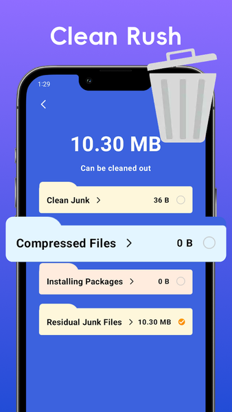 Clean Rush - Image screenshot of android app