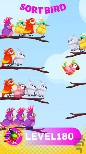 Color Birds Games - Gameplay image of android game