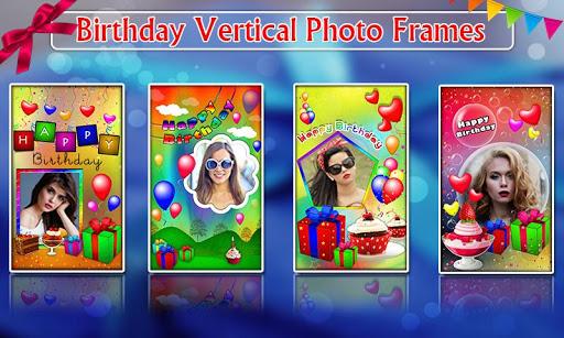 Birthday Photo Frame Maker App - Image screenshot of android app