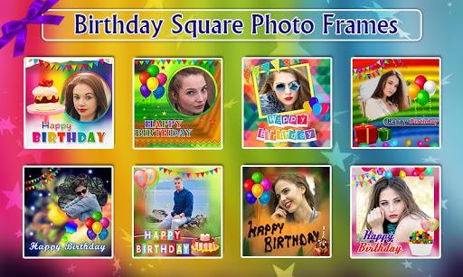 Birthday Photo Frame Maker App - Image screenshot of android app