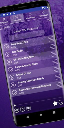 Galaxy S۲۰ Ultra Ringtones - عکس برنامه موبایلی اندروید
