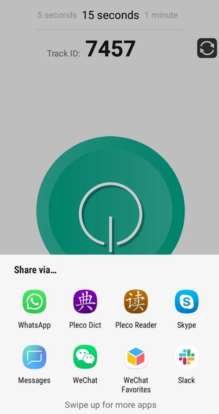 WayToday anonymous GPS tracker - Image screenshot of android app