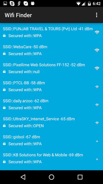 Free Wifi Finder - Image screenshot of android app