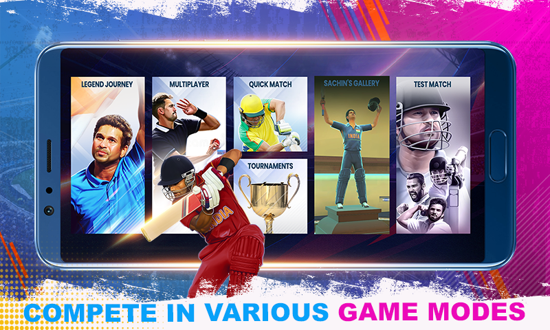 Pro Cricket Game - Sachin Saga - Gameplay image of android game