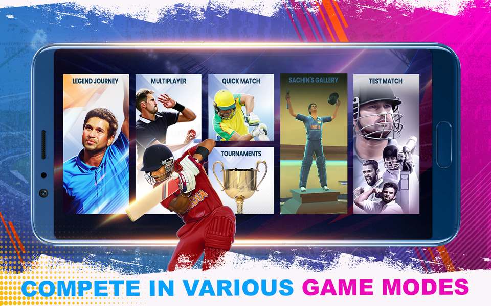 Sachin Saga Pro Cricket Games - عکس بازی موبایلی اندروید