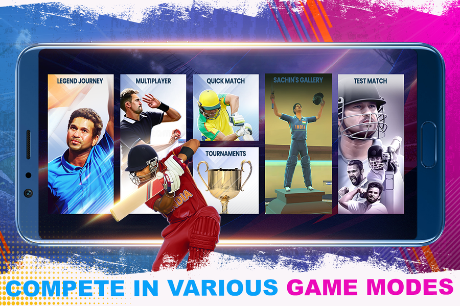 Sachin Saga Pro Cricket Games - عکس بازی موبایلی اندروید