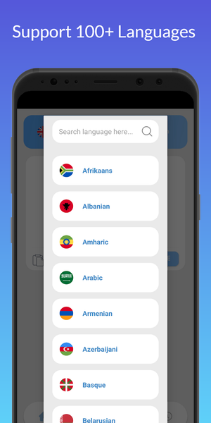 aTranslator - Text & Voice - عکس برنامه موبایلی اندروید