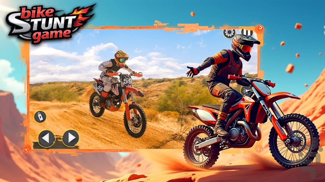 بازی موتور سواری - Gameplay image of android game