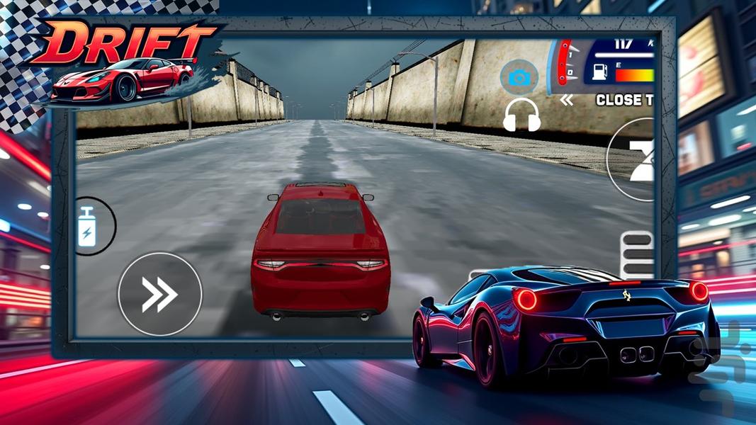 بازی ماشینی دریفت - Gameplay image of android game