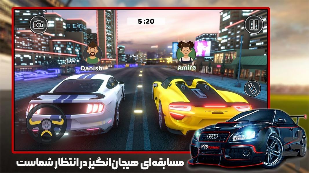 ماشین بازی دریفت - عکس بازی موبایلی اندروید