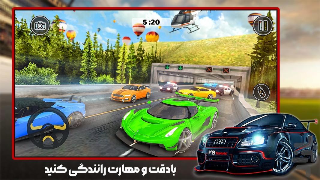 ماشین بازی دریفت - عکس بازی موبایلی اندروید