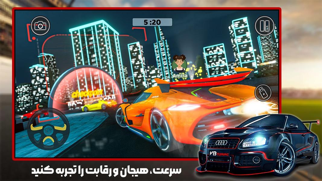 ماشین بازی دریفت - Gameplay image of android game