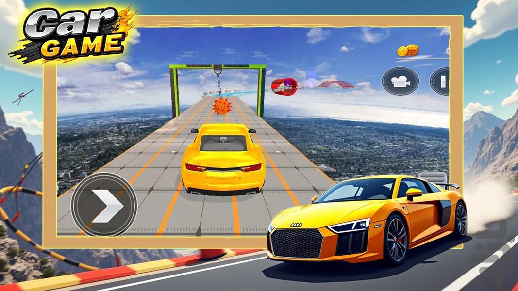 بازی ماشین مسابقه - عکس بازی موبایلی اندروید