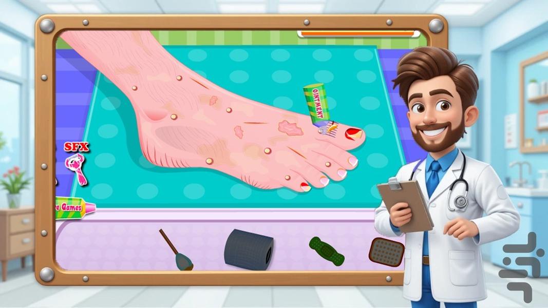 بازی جراحی در اتاق عمل - عکس بازی موبایلی اندروید