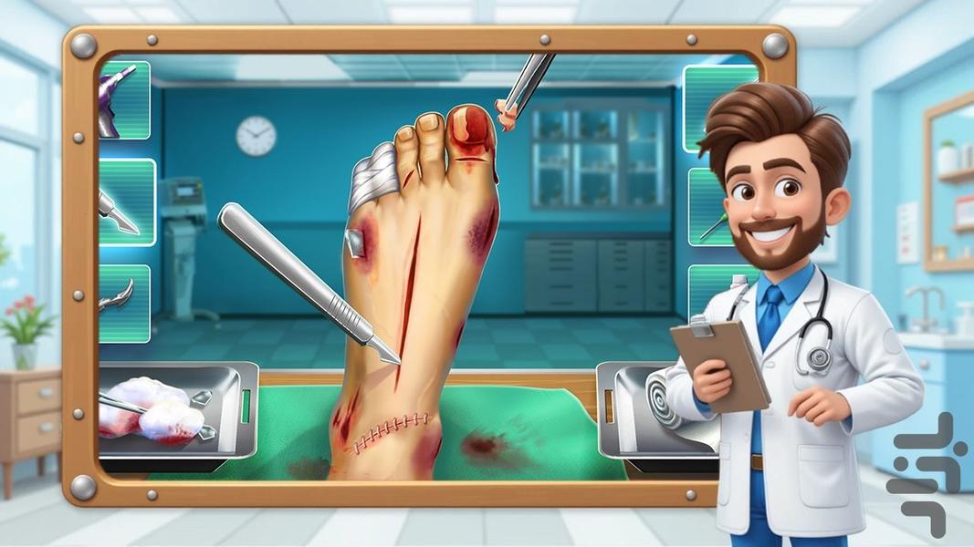 بازی جراحی در اتاق عمل - عکس بازی موبایلی اندروید