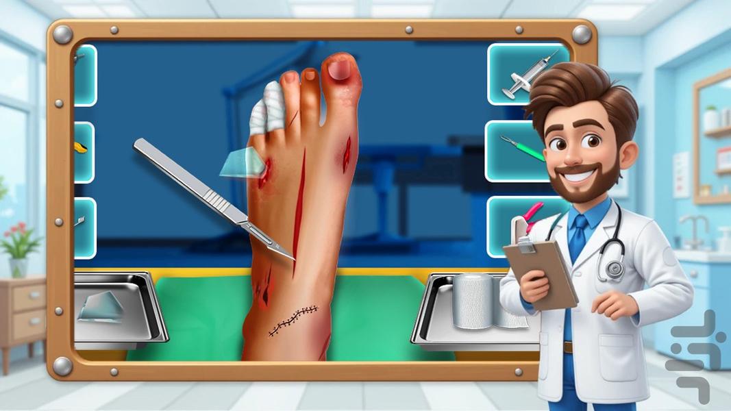 بازی جراحی در اتاق عمل - عکس بازی موبایلی اندروید