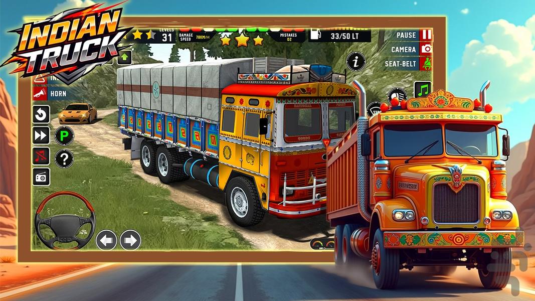 بازی ماشین سنگین هندی - عکس بازی موبایلی اندروید
