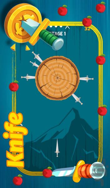 چاقو بازی - عکس بازی موبایلی اندروید