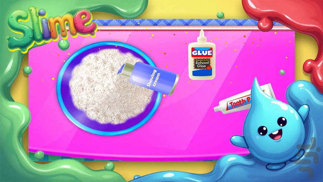 اسلایم بازی کودکانه - Gameplay image of android game