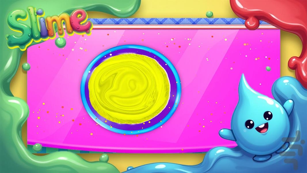 اسلایم بازی کودکانه - Gameplay image of android game
