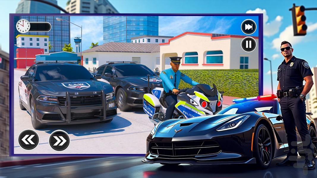 پلیس بازی گشت ویژه - Gameplay image of android game