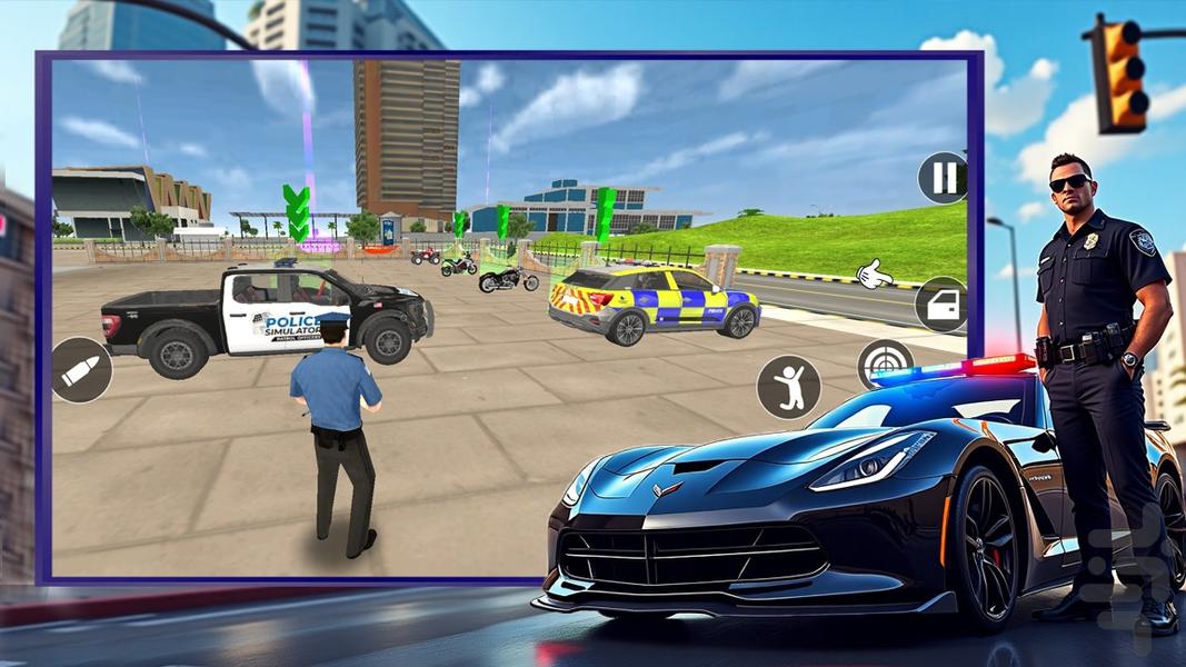 پلیس بازی گشت ویژه - Gameplay image of android game