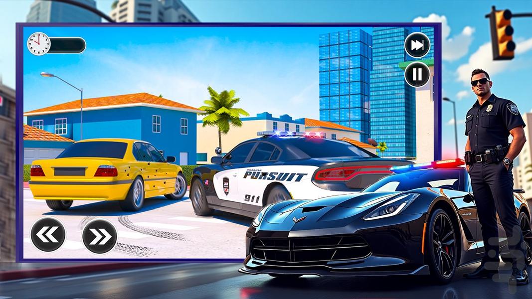 پلیس بازی گشت ویژه - Gameplay image of android game