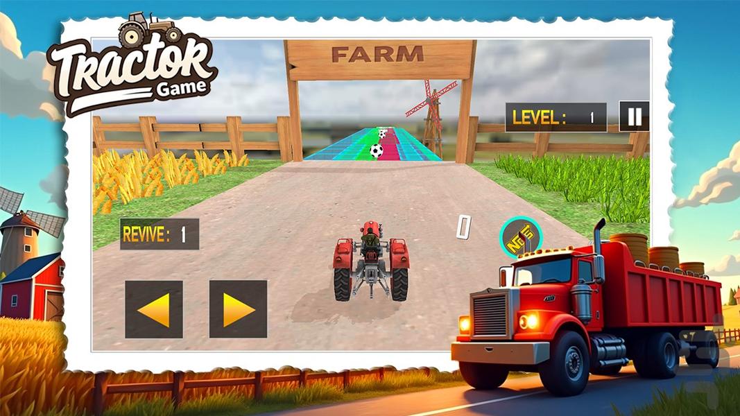 تراکتور بازی - Gameplay image of android game