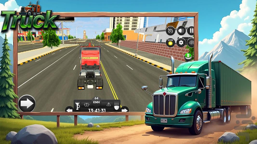 ماشین سنگین - Gameplay image of android game