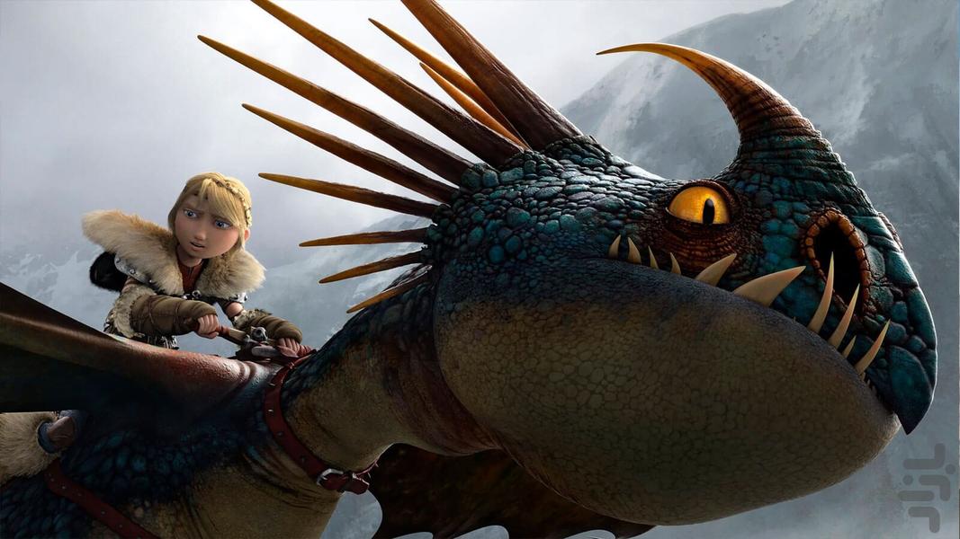 کارتون مربی اژدها - اژدها سواران - عکس بازی موبایلی اندروید