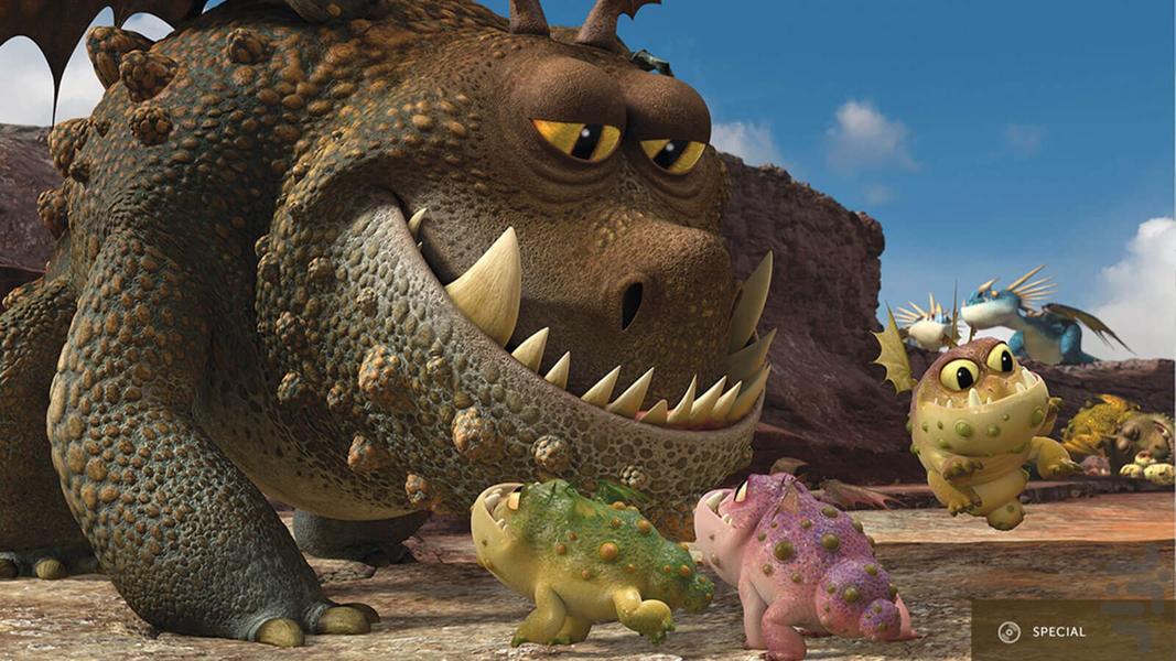 کارتون مربی اژدها - اژدها سواران - عکس بازی موبایلی اندروید