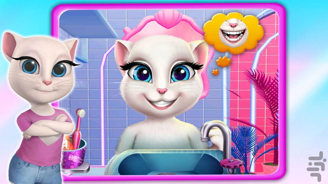 Angela's dental game - Gameplay image of android game