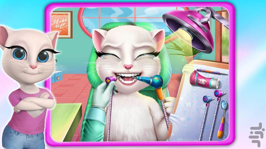 بازی دخترانه دندان پزشکی آنجلا - عکس بازی موبایلی اندروید