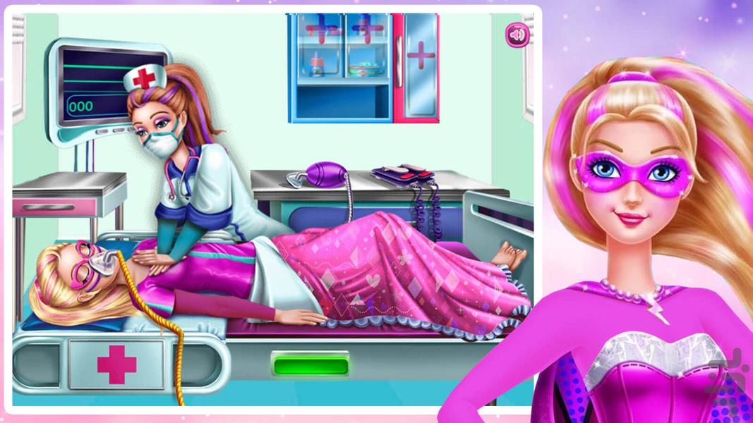 Barbie game doctor - Gameplay image of android game