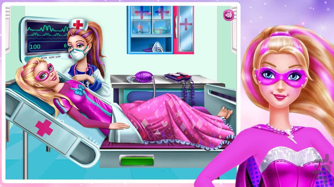 Barbie game doctor - Gameplay image of android game