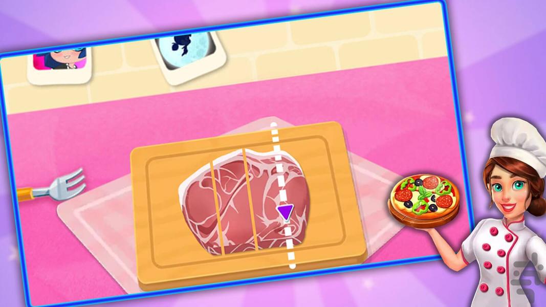 بازی آشپزی دختر کفشدوزکی - عکس بازی موبایلی اندروید