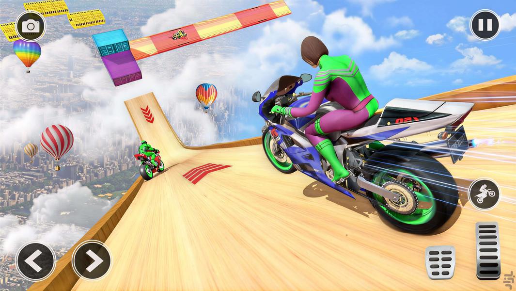 موتور بازی هیجانی - عکس بازی موبایلی اندروید