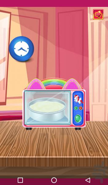 بازی دخترانه کیک پزی السا و انا - عکس بازی موبایلی اندروید