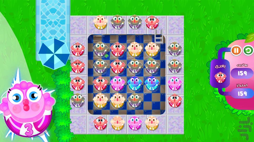 بازی جورچین ماهی - عکس بازی موبایلی اندروید