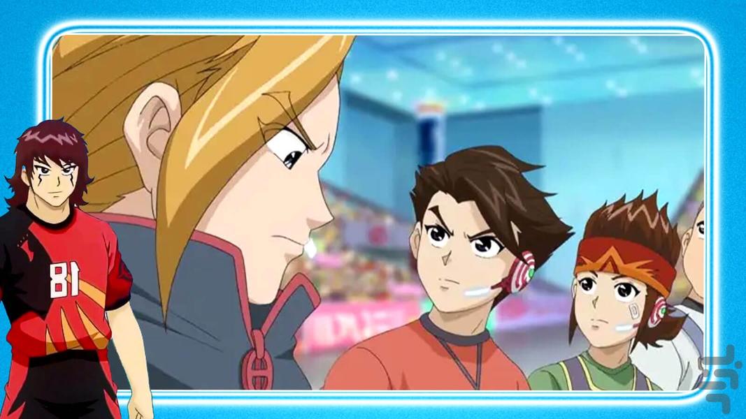 کارتون فوتبال رباتی - عکس بازی موبایلی اندروید